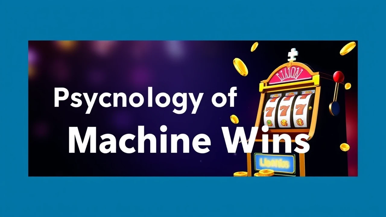 Exploring the Psychology of Online Casino Machine Wins